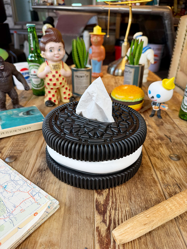 チョコクッキー ティッシュケース ※ハーフサイズティッシュ用の通販