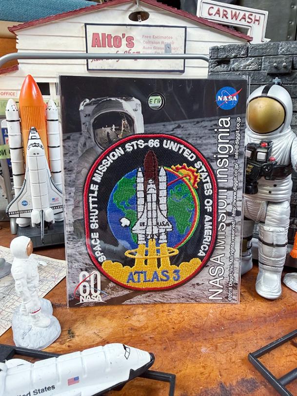NASA オフィシャル ワッペン （スペースシャトル/アトラス3）の通販