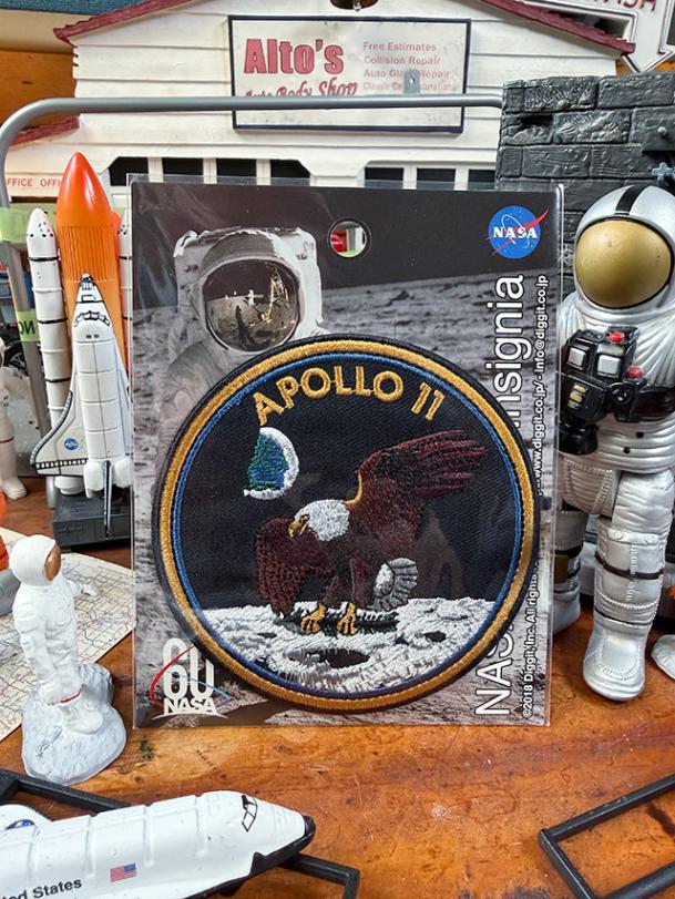 NASA オフィシャル ワッペン （アポロ11）の通販・販売 | アメリカ雑貨