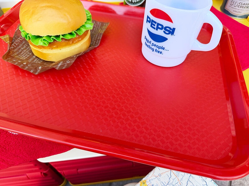 アメリカのレストランで使われてる業務用 ファーストフードトレイ