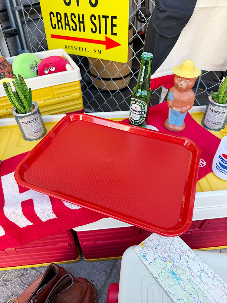 アメリカのレストランで使われてる業務用 ファーストフードトレイ