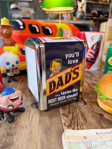 アメリカンダイナー ナプキンディスペンサー エンボス ティンサイン