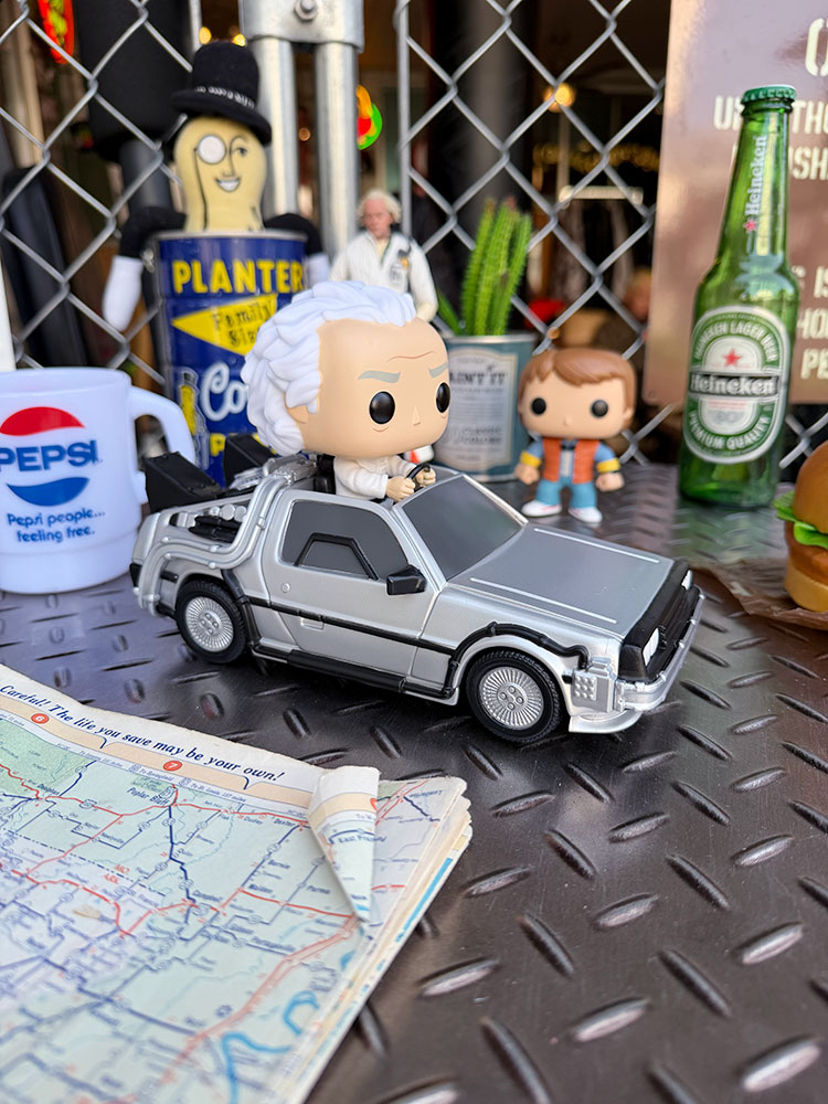 ファンコポップ 映画 バック・トゥ・ザ・フューチャー デロリアン with