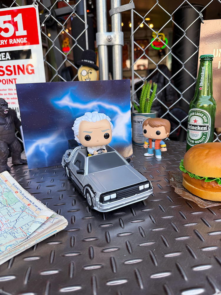 ファンコポップ 映画 バック・トゥ・ザ・フューチャー デロリアン with