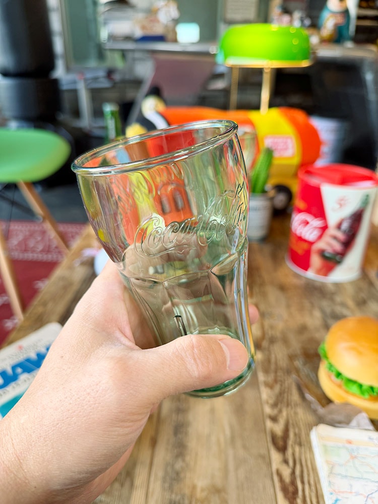 コカ・コーラ コンツアーボトル プラスチックカップ （グリーン） 単品