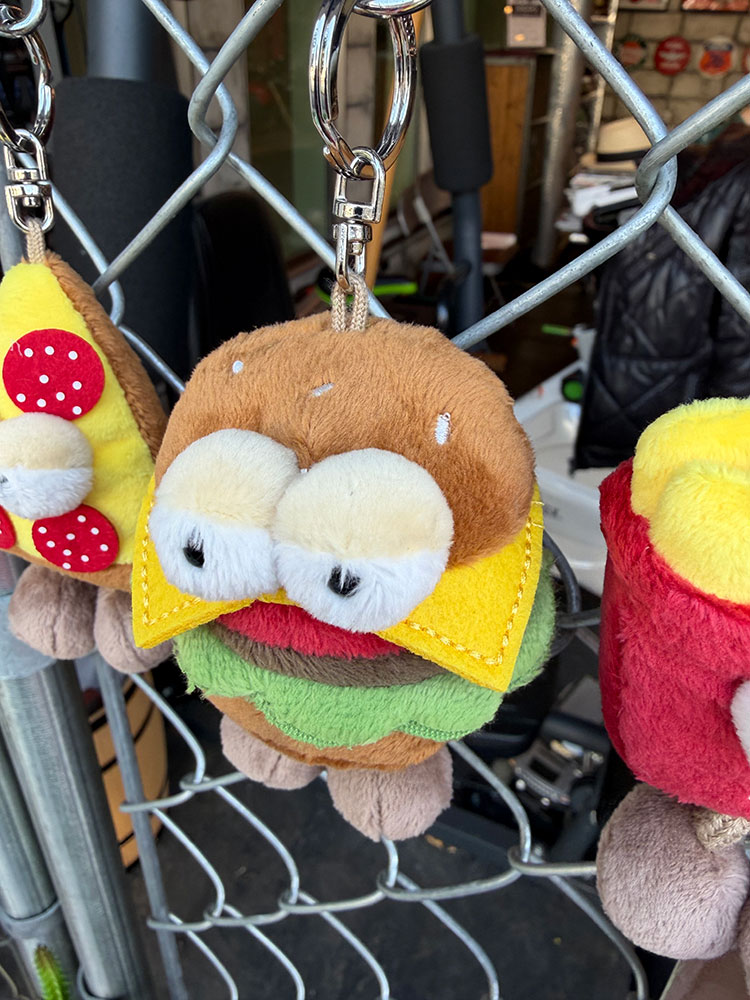 NICI ニキ ファーストフードキャラクター ぬいぐるみ キーホルダー