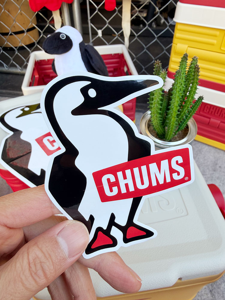 CHUMS チャムス ブービーバード オフィシャル ステッカー 10cm （S