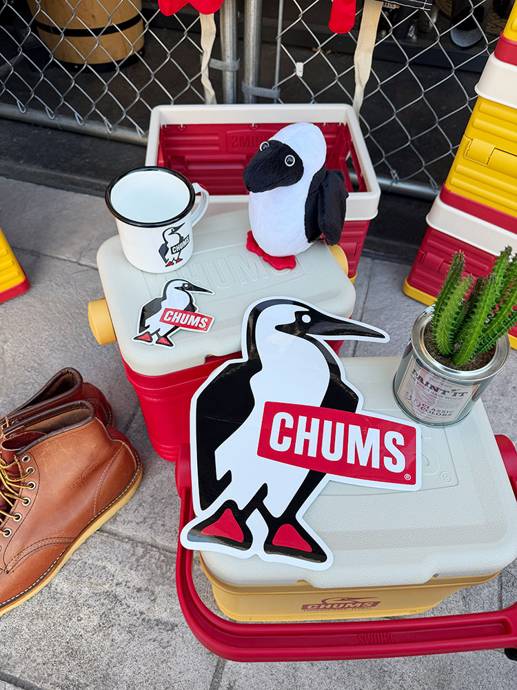 CHUMS チャムス ブービーバード オフィシャル ステッカー （大小2枚