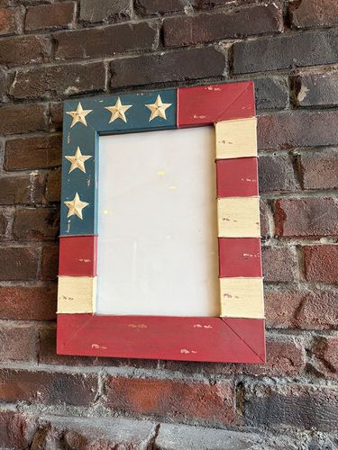 �ȥ����������᥿�� USA�ե�å����ե졼�ࡡ��A4�������ˡ������������դΥ᥿�����ե졼��