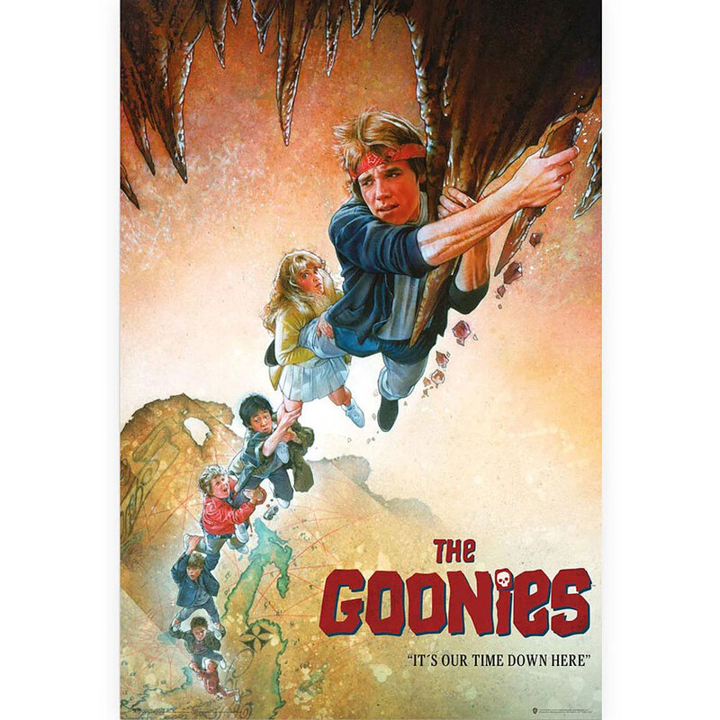 映画 グーニーズ オフィシャル ポスター 公式グッズ ※フレームは付属