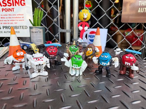 M&M��s �� ����������������PVC�����쥯�������ե����奢����8�Υ��åȡ�