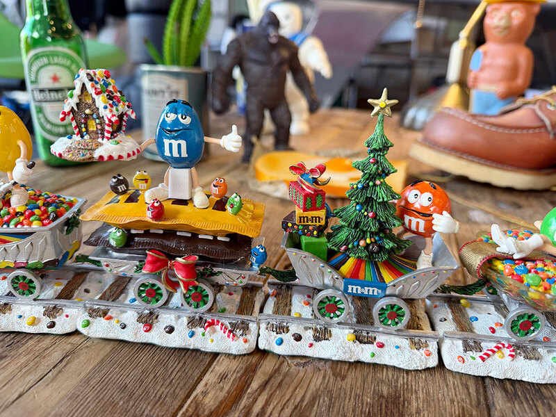 アンティーク☆ ダンバリーミント m&m's クリスマストレインの
