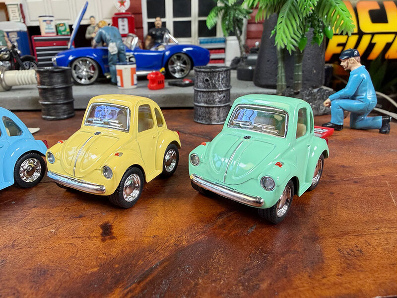 1967年 クラシックビートル ファニー プルバック ミニカー （4台セット