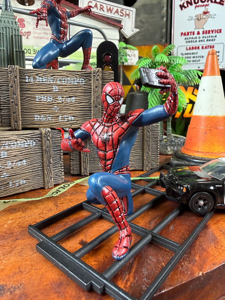 スパイダーマン PVC ポーズフィギュア （4体セット）の通販・販売