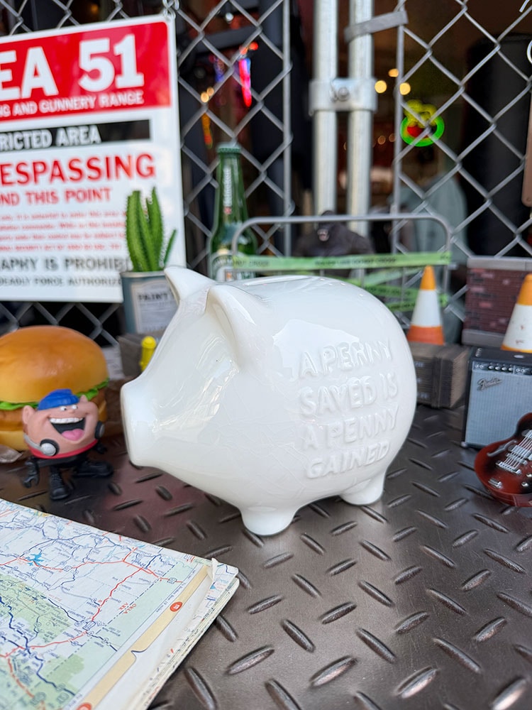 クラックル ピギー バンク 金運＆幸運を運んで来るブタの貯金箱の通販