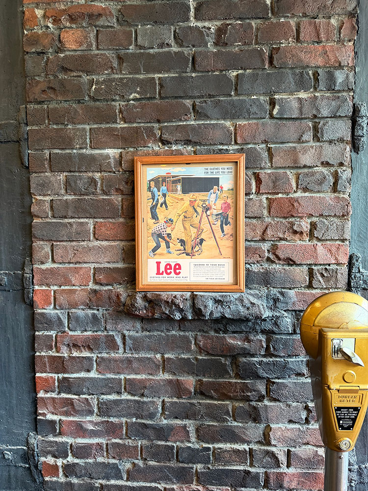 Lee 特大 大型広告看板 アメリカ 木製看板 ヴィンテージ 広告 パネル