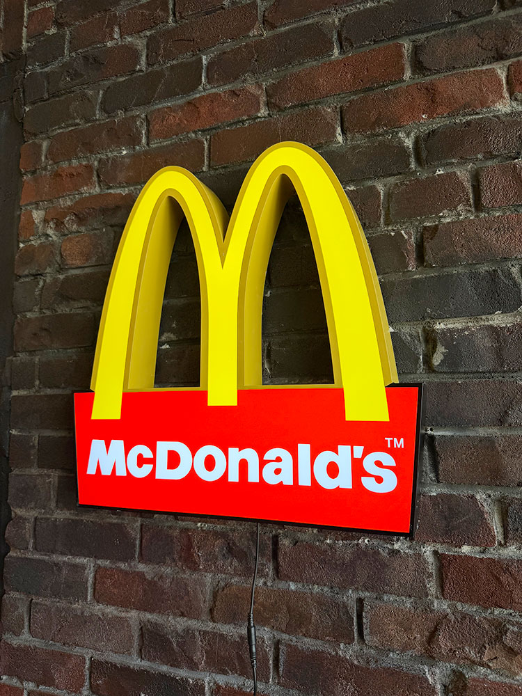 アメリカン ストアディスプレイ ライトサイン （マクドナルド）の通販
