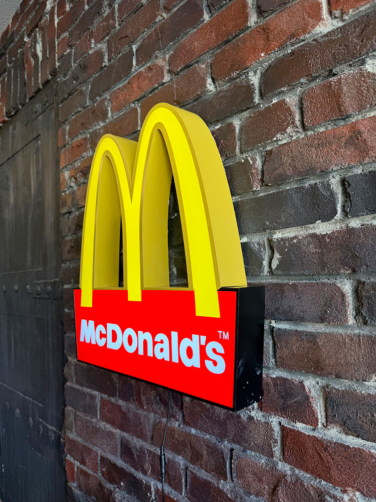 アメリカン ストアディスプレイ ライトサイン （マクドナルド）の通販