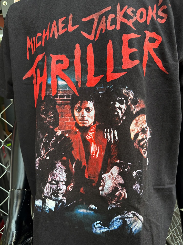 マイケルジャクソン スリラー オフィシャル Tシャツ 公式グッズの通販