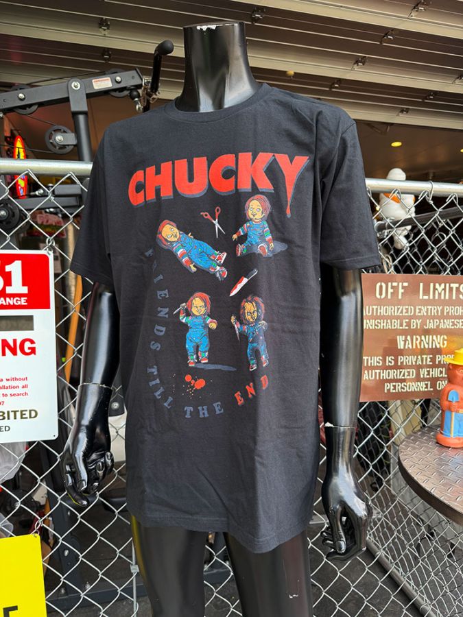 チャッキー オフィシャル Tシャツ （Chucky Friends/ブラック） 公式