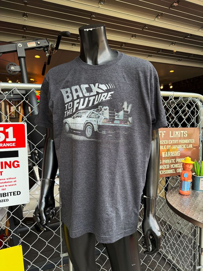 バック・トゥ・ザ・フューチャー デロリアン オフィシャル Tシャツ