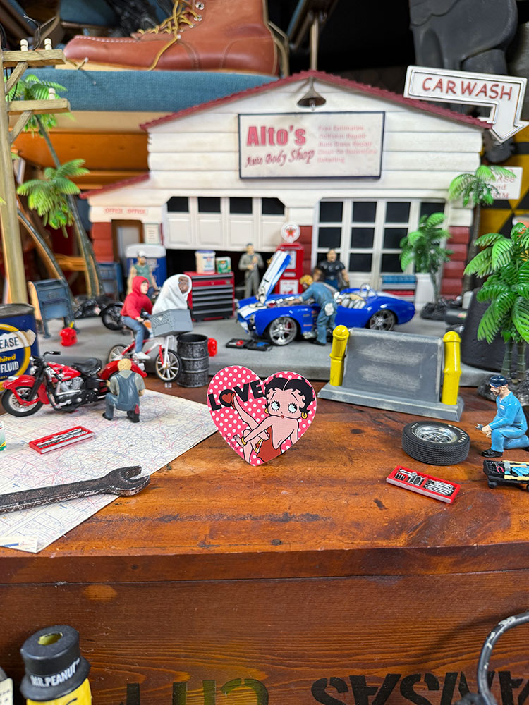 ベティ・ブープ オフィシャル ミニステッカー （ハート）の通販・販売