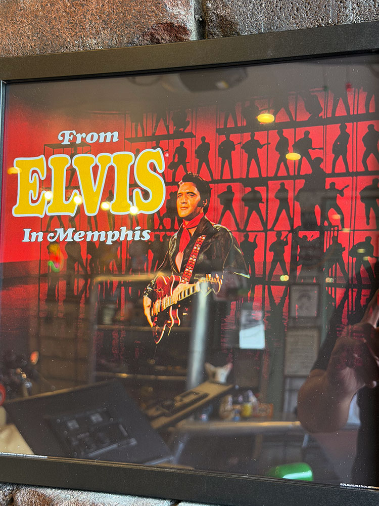 エルヴィス・プレスリー フレームアート （Live In Memphis） 公式