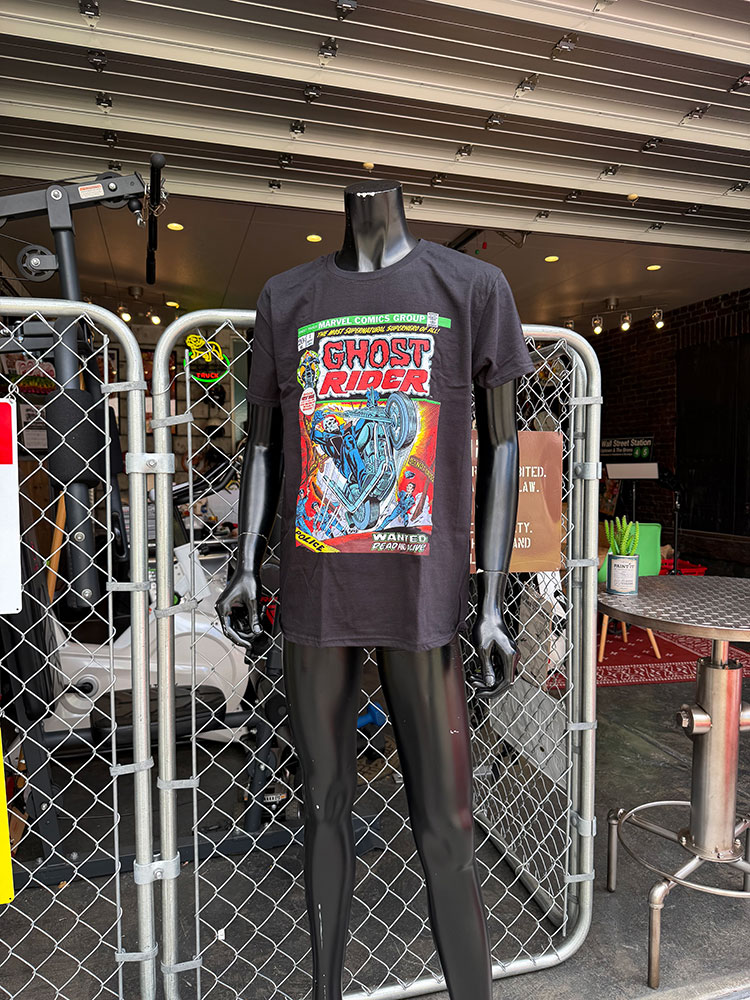 マーベル ゴーストライダー グラフィックTシャツ コミックカバー