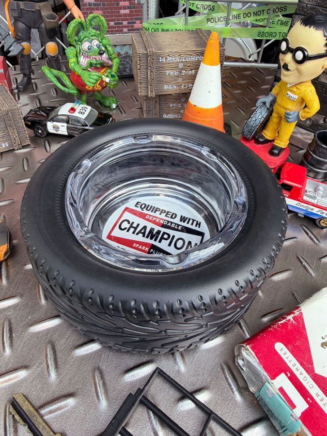 チャンピオン タイヤアシュトレイ 灰皿の通販・販売 | アメリカ雑貨の