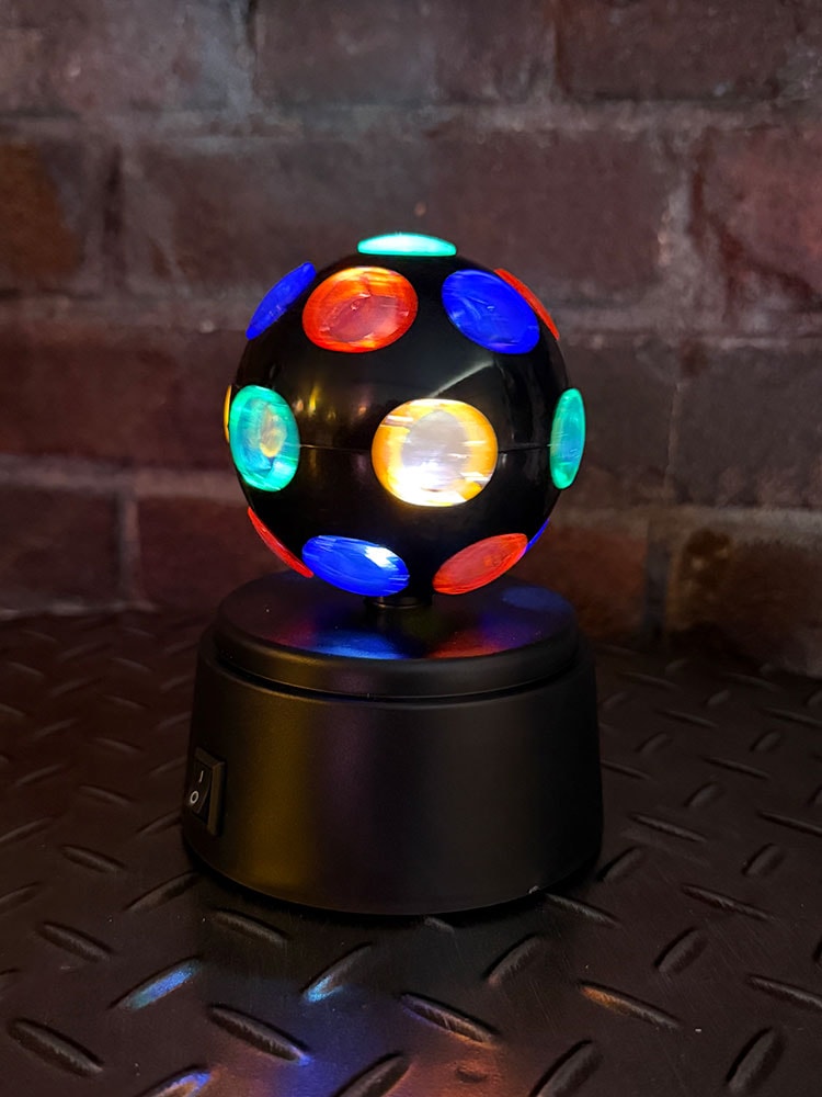 ディスコライト （ミニサイズ） 電池式の通販・販売 | アメリカ雑貨の