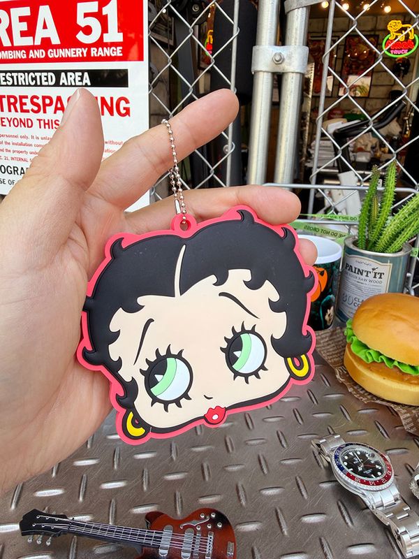 ベティ・ブープ ラバーミラーキーチェーンの通販・販売 | アメリカ雑貨