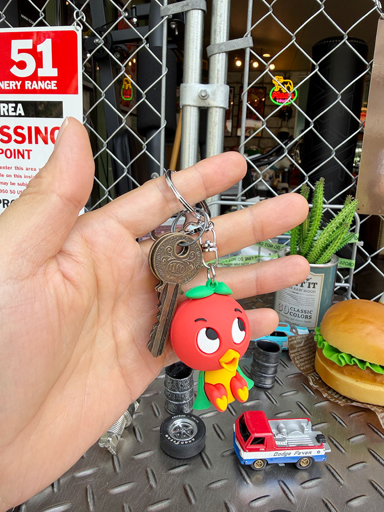 オレンジバード PVC 3Dフィギュア キーホルダーの通販・販売