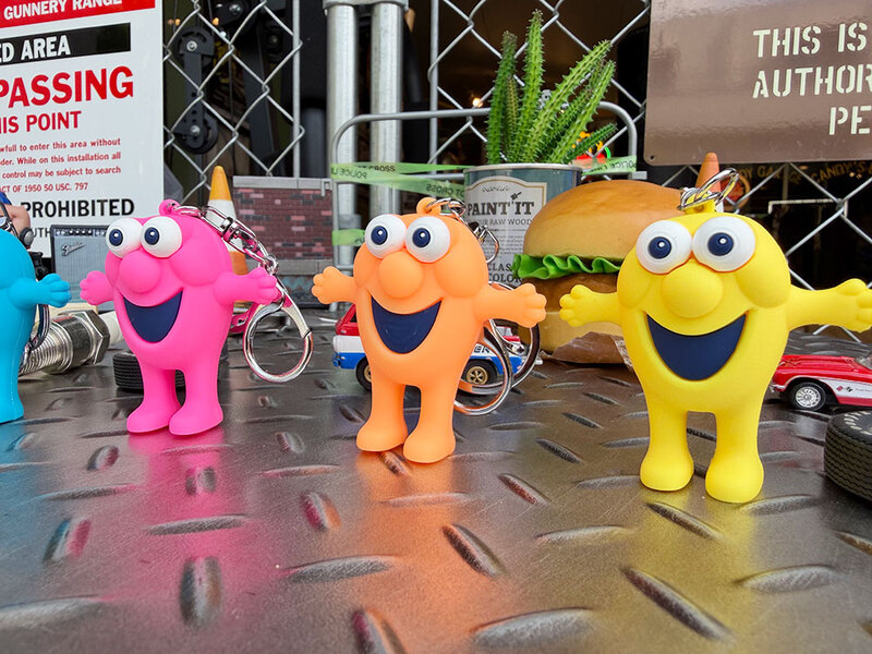 ミスターバブル PVC 3Dフィギュア キーホルダー （全5色セット）の通販