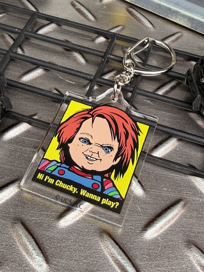 映画 チャイルドプレイ チャッキー アクリルキーホルダー （Wanna play