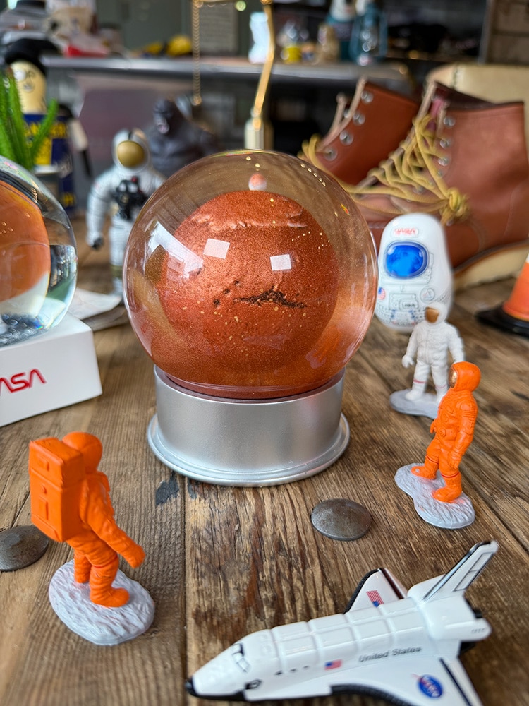 マーズ ダスト グローブ 火星のスノードームの通販・販売 | アメリカ
