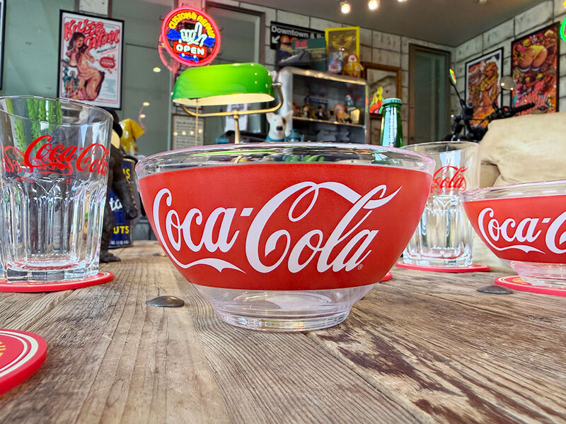 コカ・コーラ オフィシャル アイコングラスボウル ガラス製の通販