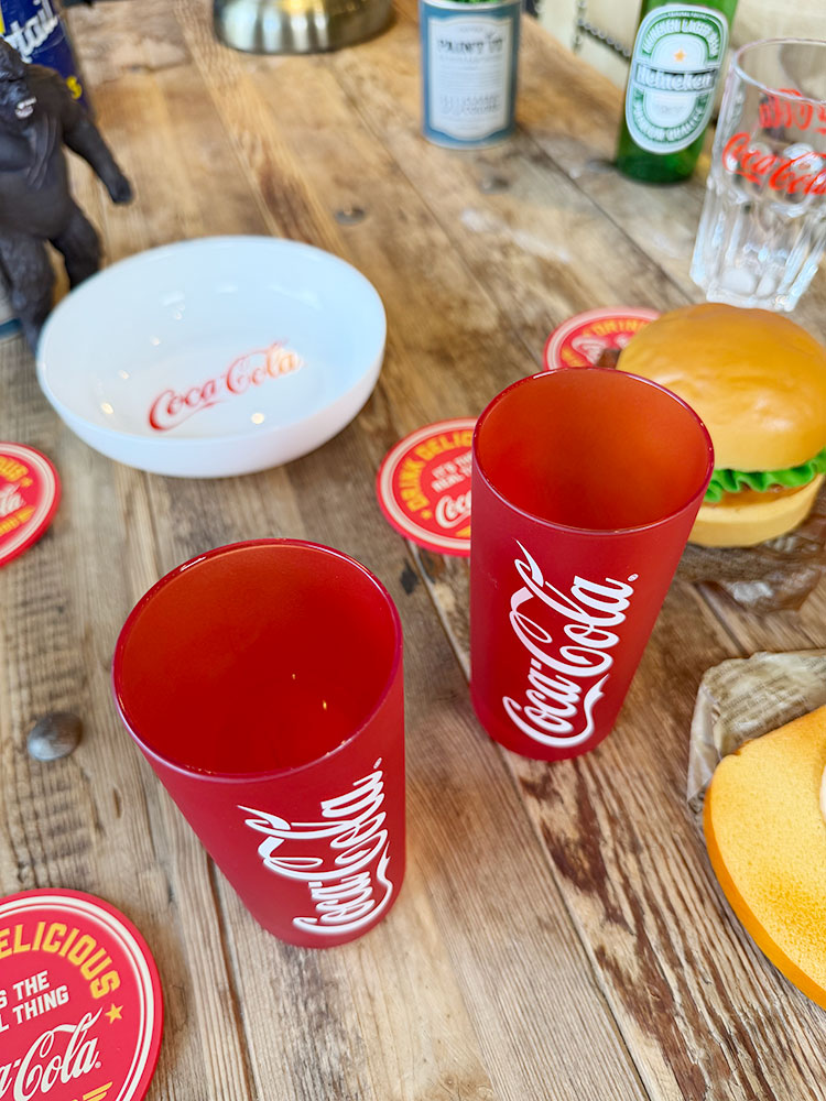 コカ・コーラ オフィシャル FIZZ スリムグラス （2個セット） 270ml