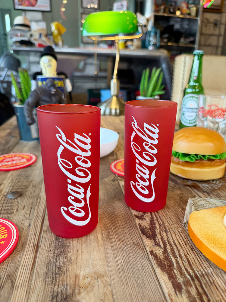 コカ・コーラ オフィシャル FIZZ スリムグラス （2個セット） 270ml
