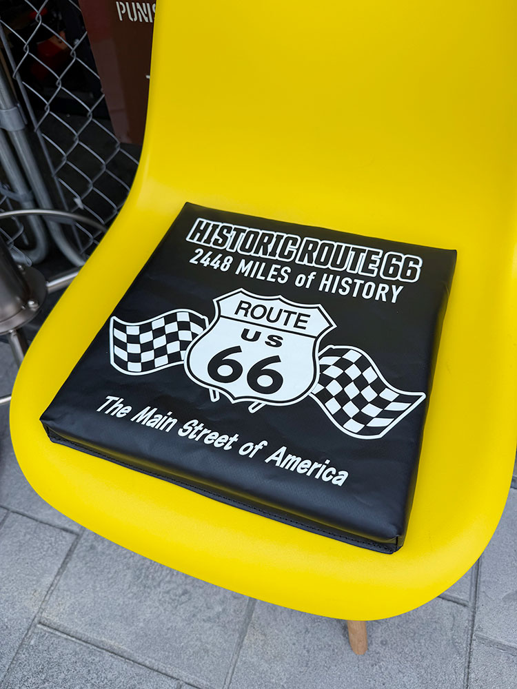 ルート66 スタジアムクッションの通販・販売 | アメリカ雑貨のテーマ