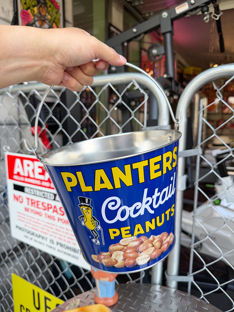プランターズ ミスターピーナッツ ティンバケツ ミニの通販・販売
