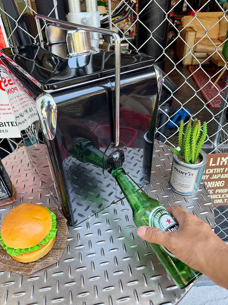 ジャック・ダニエル レトロ ピクニックストレージ クーラーボックスの