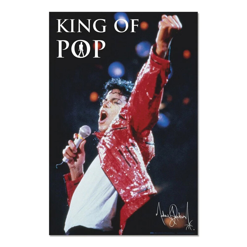 マイケル・ジャクソン オフィシャルポスター （KING OF POP/Memorial