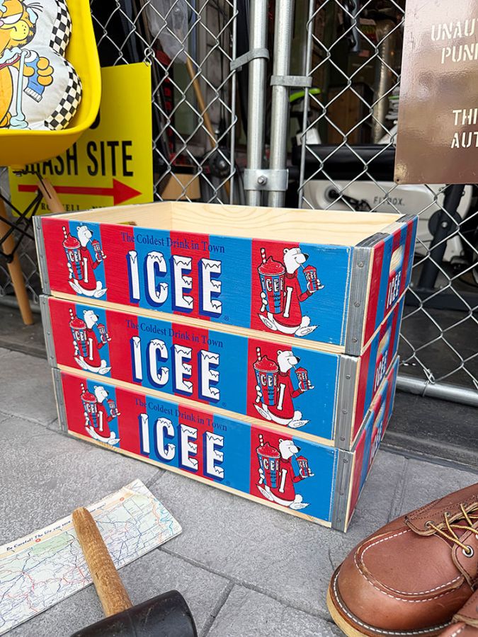ICEE アイシー ウッドクレート 木箱 （3個セット）の通販｜アメリカ