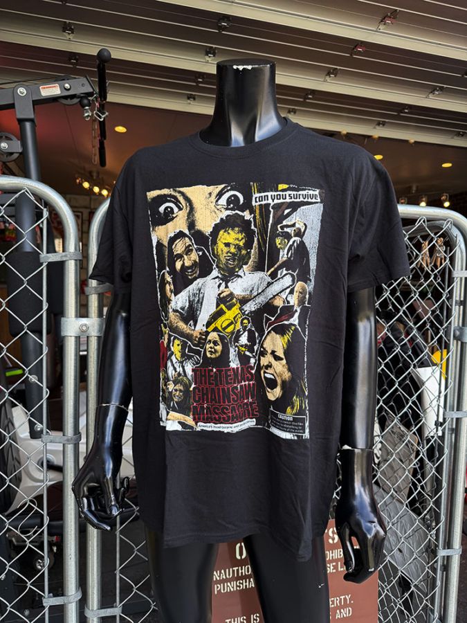 悪魔のいけにえ レザーフェイス オフィシャル Tシャツ （Collage Front