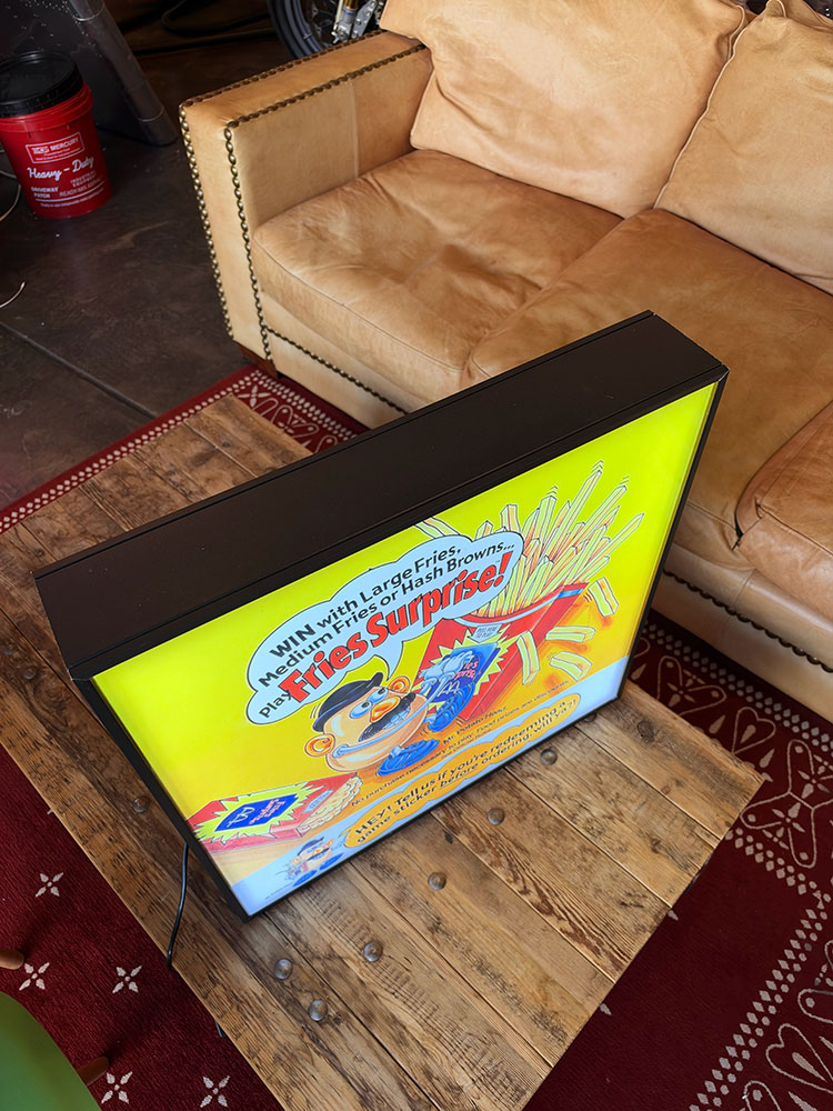 マクドナルド LEDライトボックス （ミスターポテトヘッド）の通販