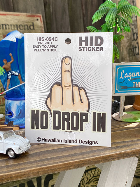 �����߶ػߡ����ƥå�����NO DROP IN