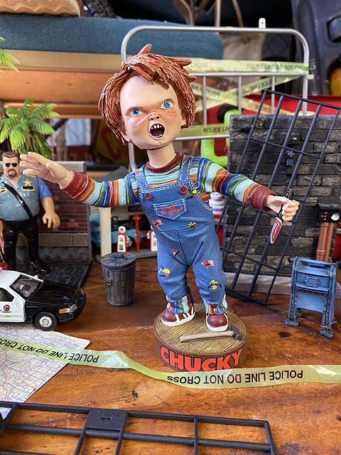 NECA 映画 チャイルドプレイ2 チャッキー ヘッドノッカーの通販