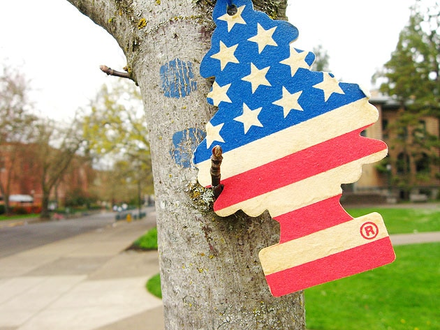 ��ȥ�ĥ꡼���ʥ٥������ɥ֥꡼���ˡ�Little Trees��MADE IN U.S.A.