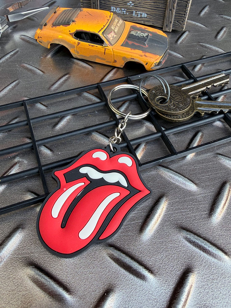 『ザ・ローリング・ストーンズ・デッカ名盤２５オリジナル・キーホルダー＋α【非売品 バンドTシャツ 通販 ローリング ストーンズ,ROLLING STONES,キー