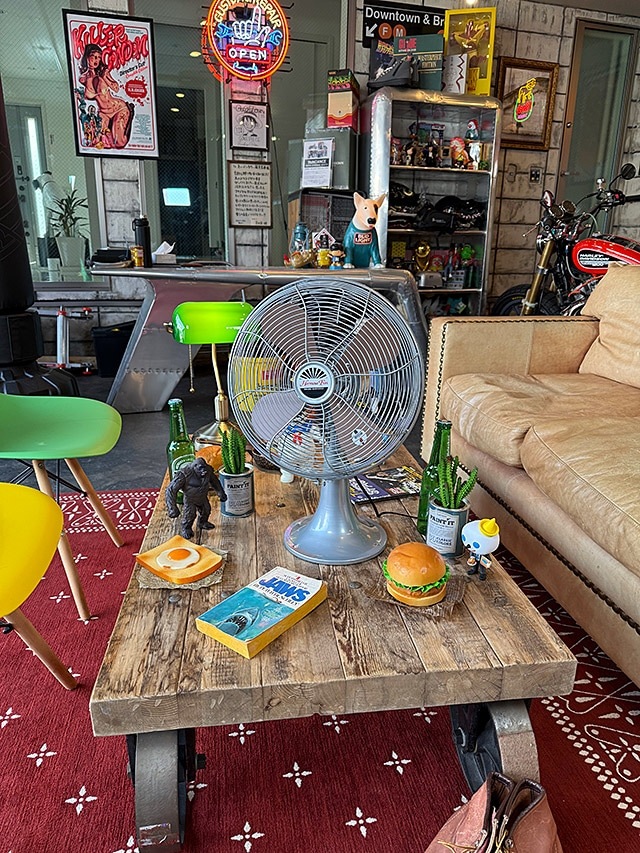 ϥ⥵ȥե󡡥ơ֥롡ʥСˡHERMOSA RETORO FAN TABLE󿶤ꡡ3ʳʥ͡졼